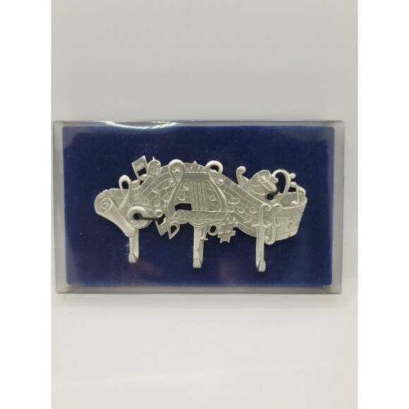 Musical Note 3 Hook Wall Key Rack Holder - Picture 1 of 2